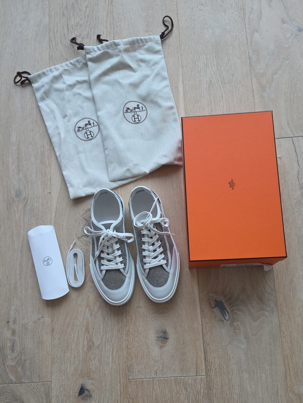 NWB Hermes Get Sneakers